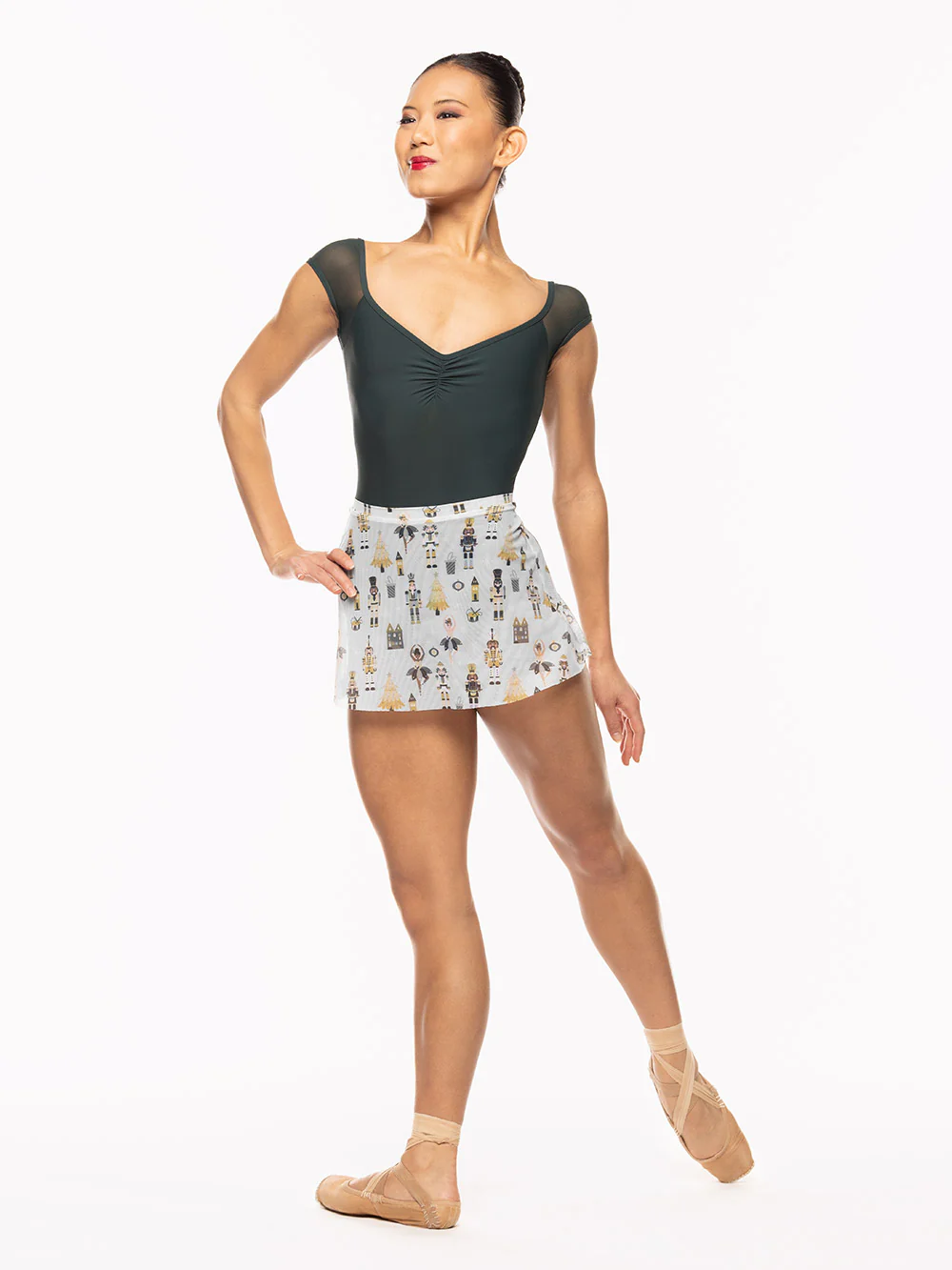 A-Line Skirt Golden Suite Mesh RTW - Image 3