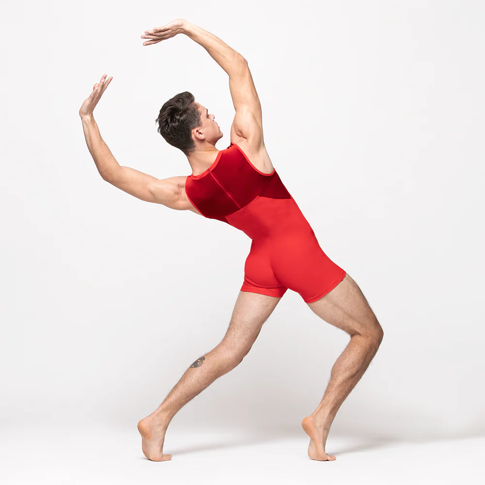 Adam Biketard Red Velvet RTW - Image 9