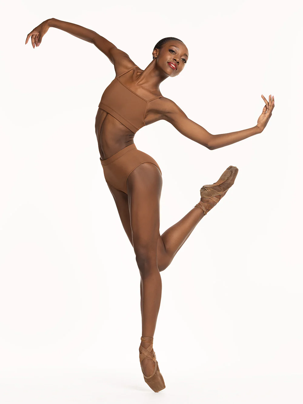 Dana High-Rise Briefs Mocha Kids RTW - Image 3