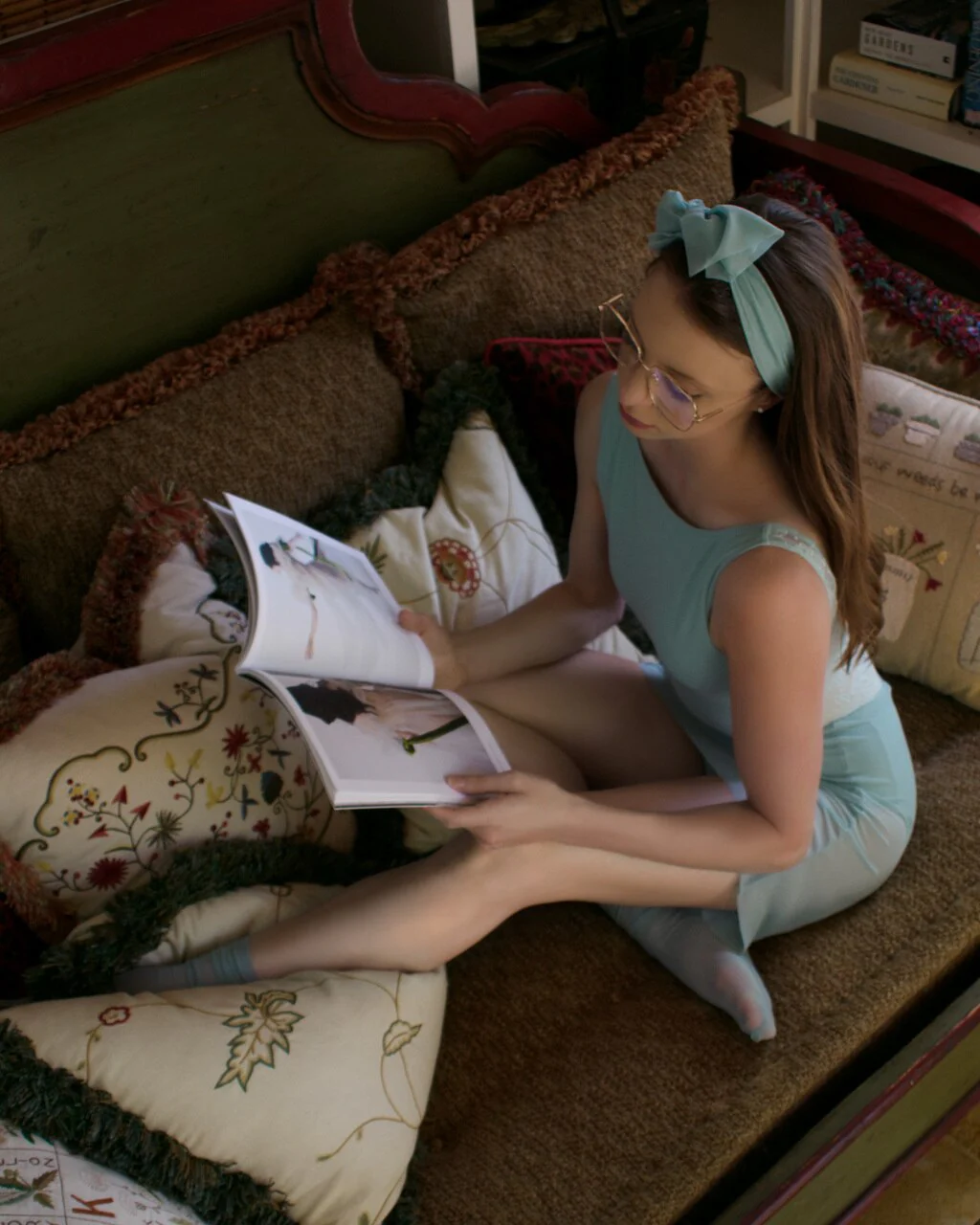 Allison Kids Misty Blue Leotard RTW - Image 6