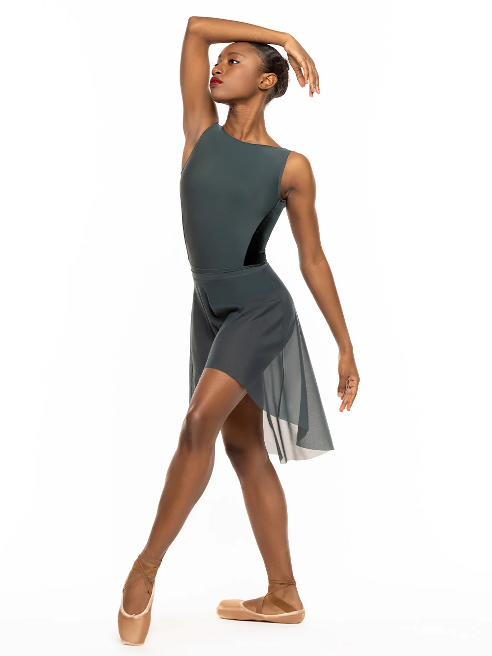 Allison Leotard Dark Forest Velvet RTW - Image 3