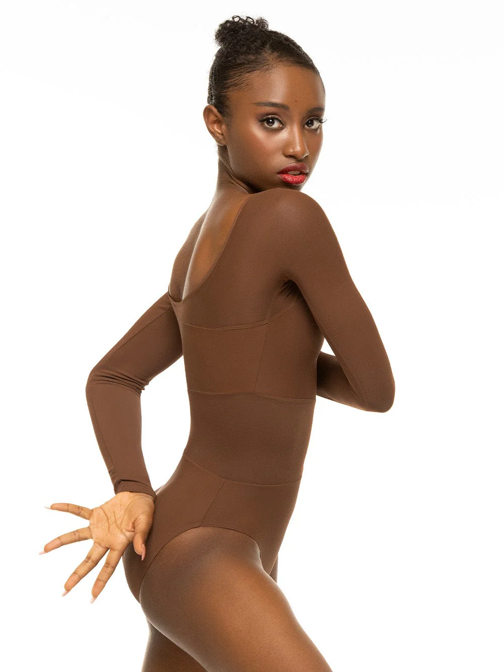 Amelie Coffee Leotard RTW - Image 2