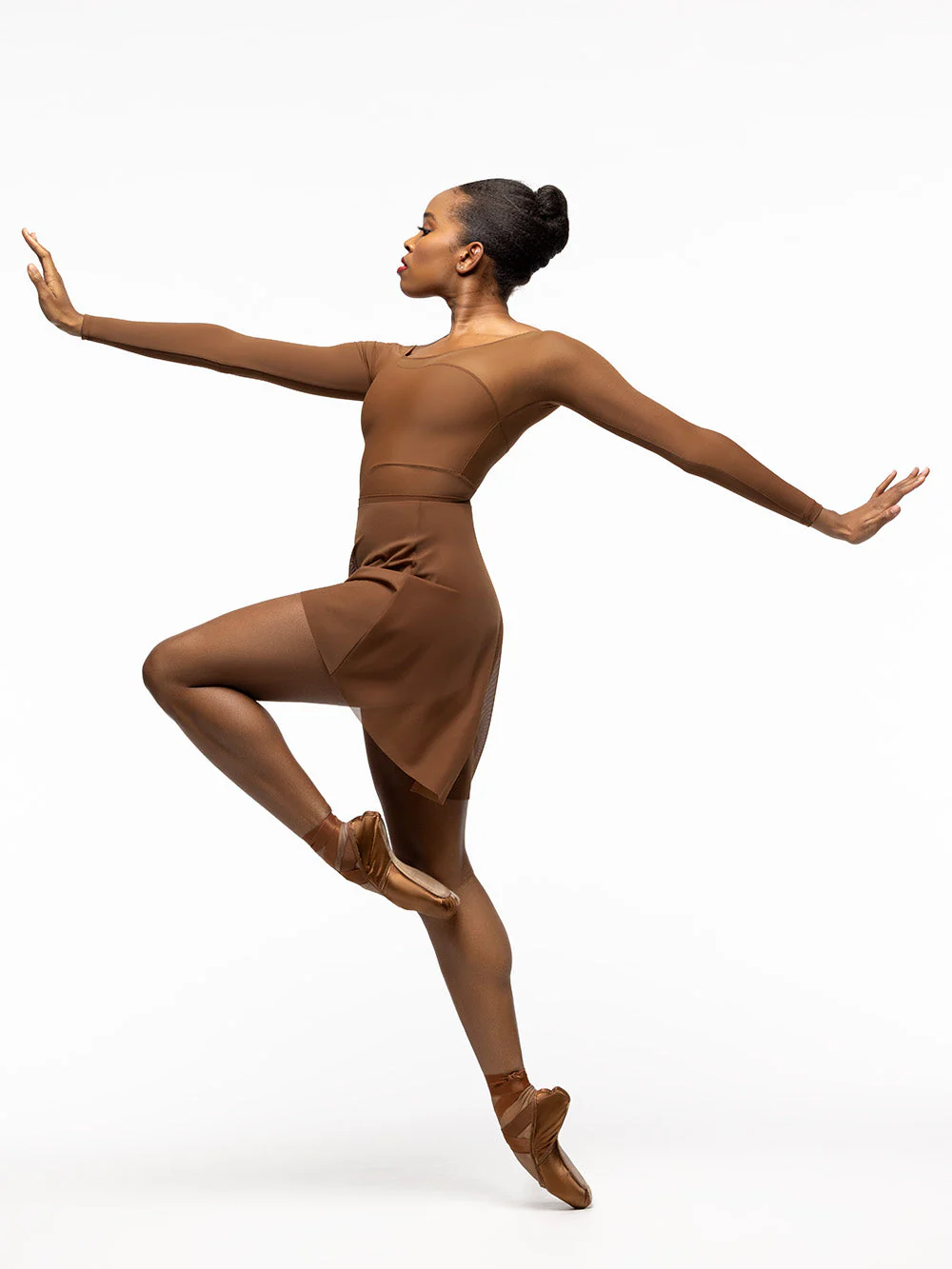 Amelie Mocha Kids Leotard RTW - Image 5