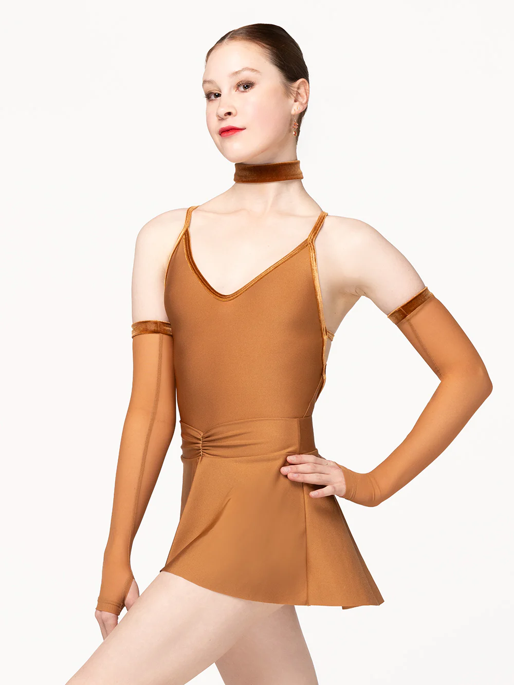 Amora Short Skirt Cognac Kids RTW - Image 5