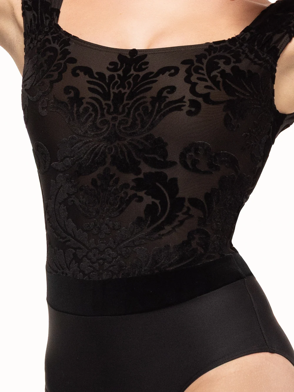 Angelina Leotard Baroque Black RTW - Image 6