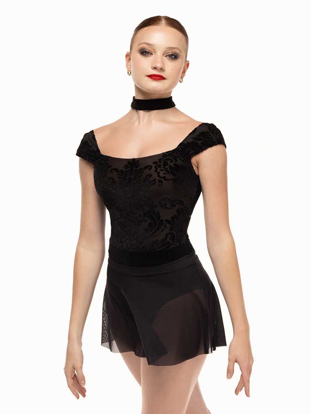 Angelina Leotard Baroque Black RTW - Image 3