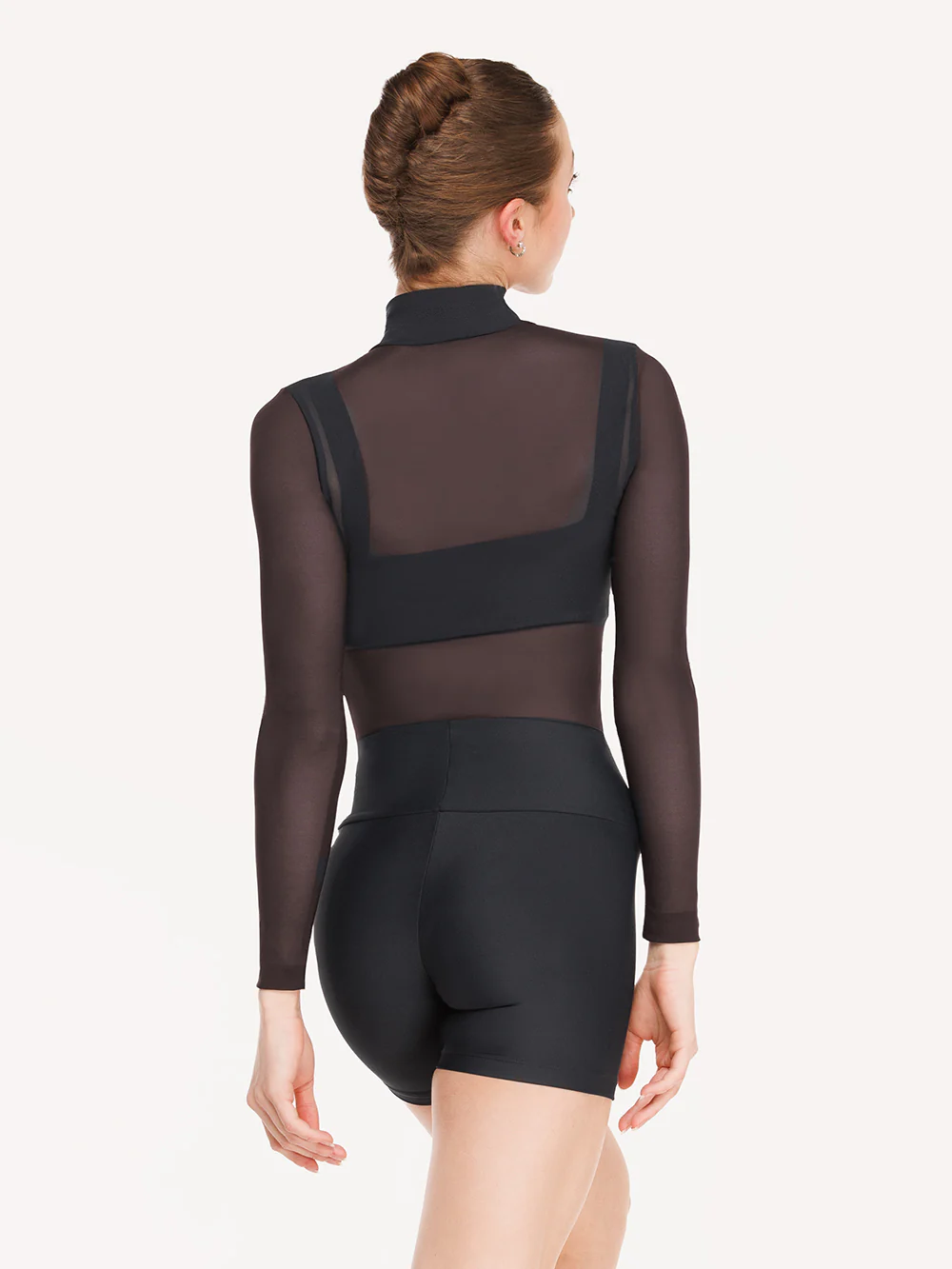 Ashley Thong Bodysuit Black Mesh NS RTW - Image 4