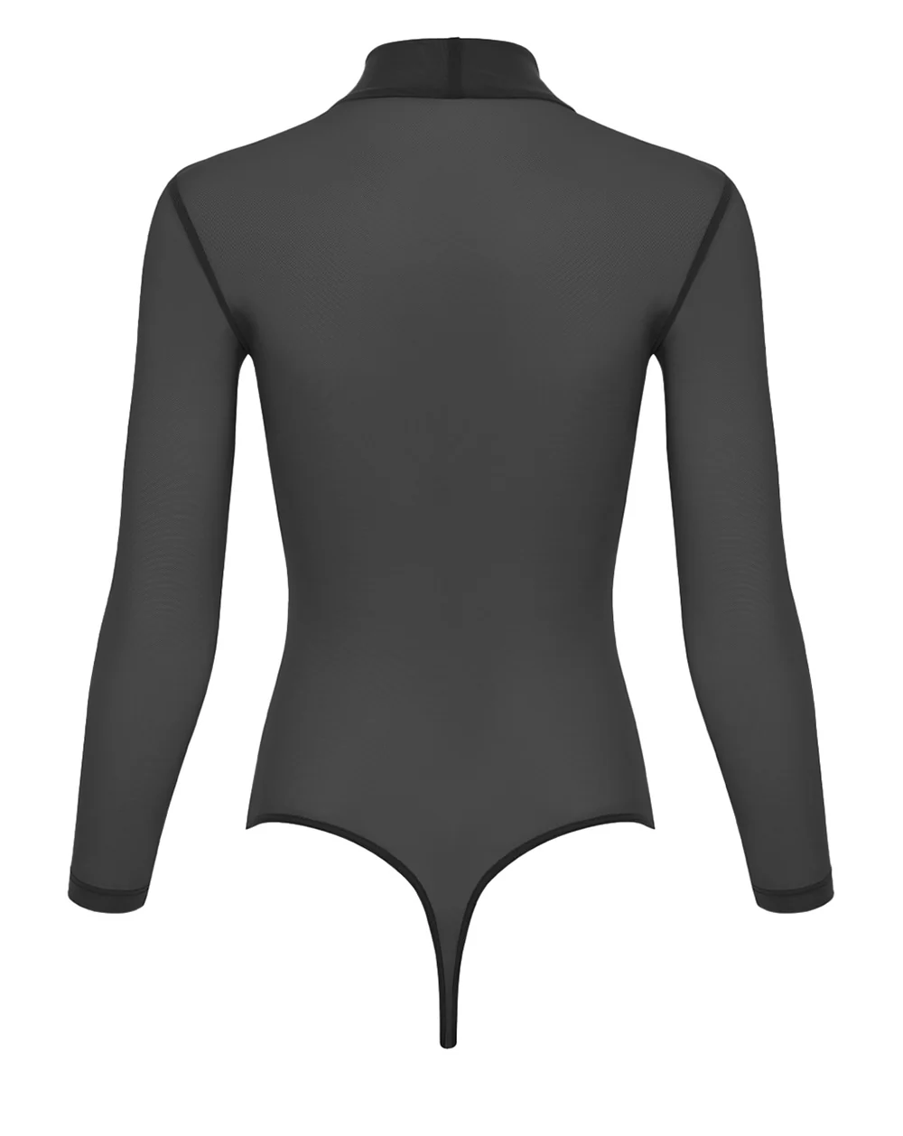 Ashley Thong Bodysuit Black Mesh NS RTW - Image 8