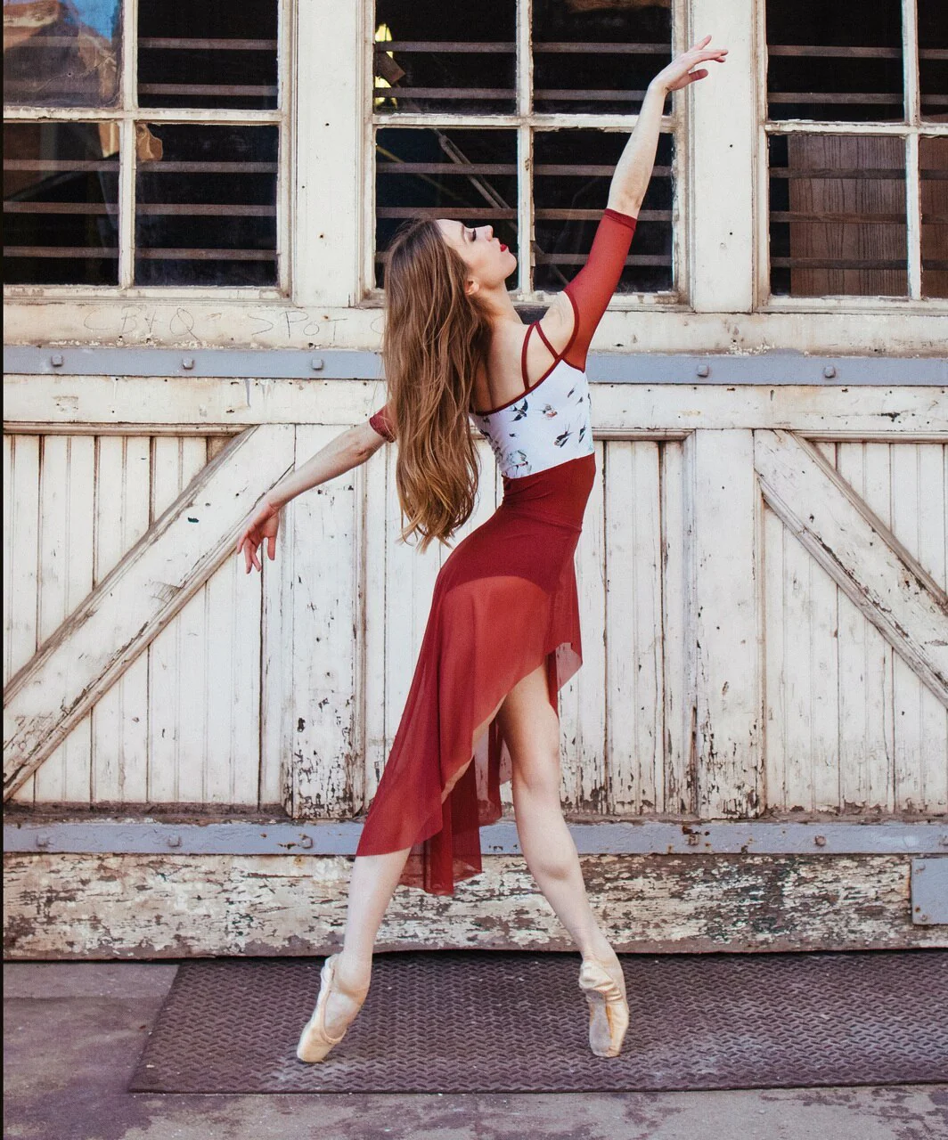 Asymmetrical Long Custom Skirt - Image 11