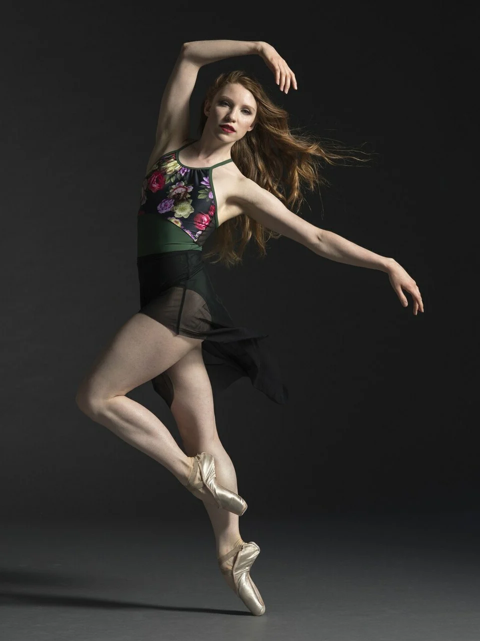 Asymmetrical Short Skirt Black Mesh RTW - Image 7