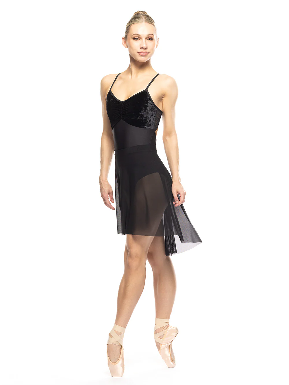 Back Tuck Skirt Black Mesh RTW - Image 4