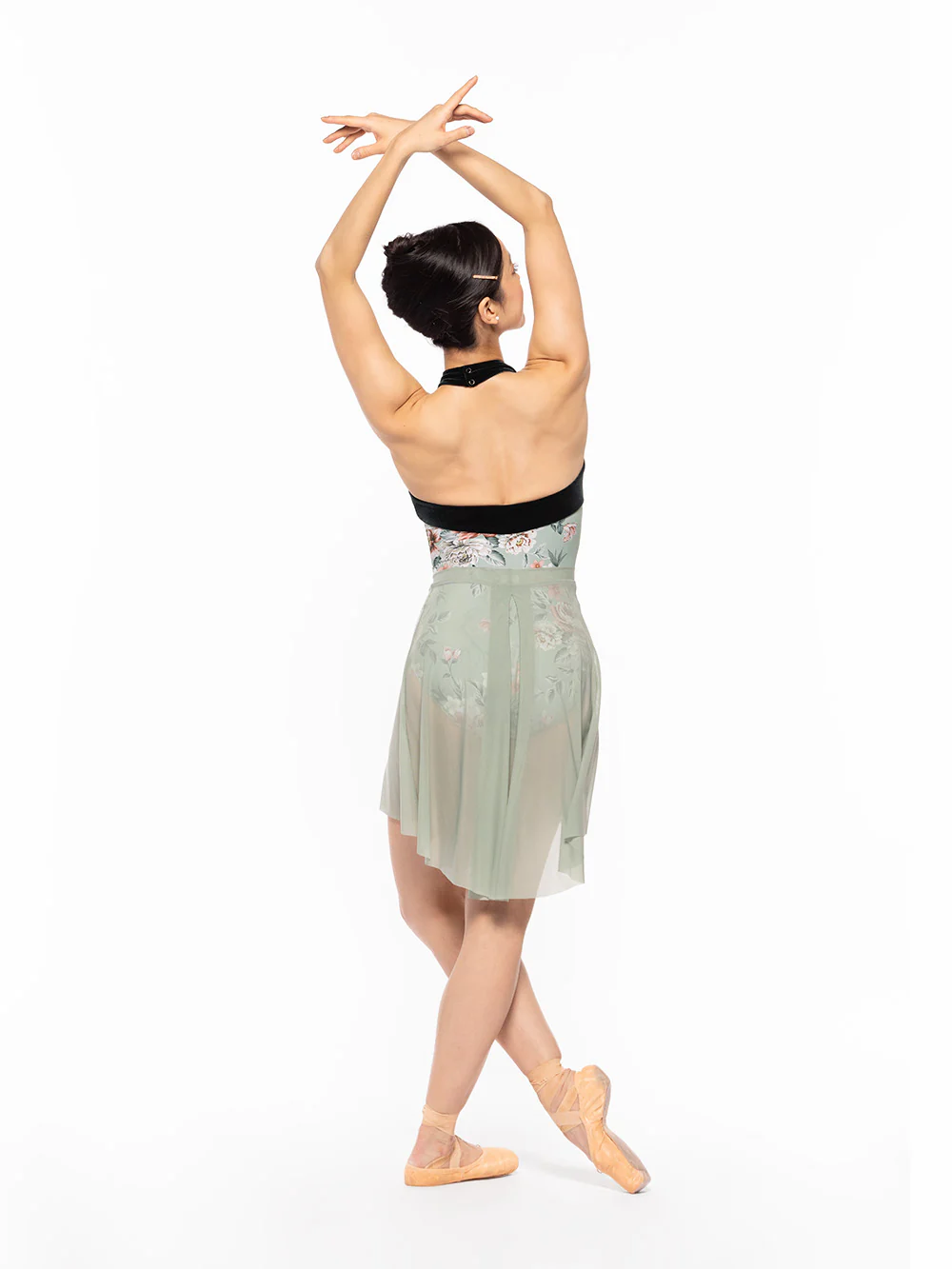 Back Tuck Skirt Paradise Garden Mesh RTW - Image 2