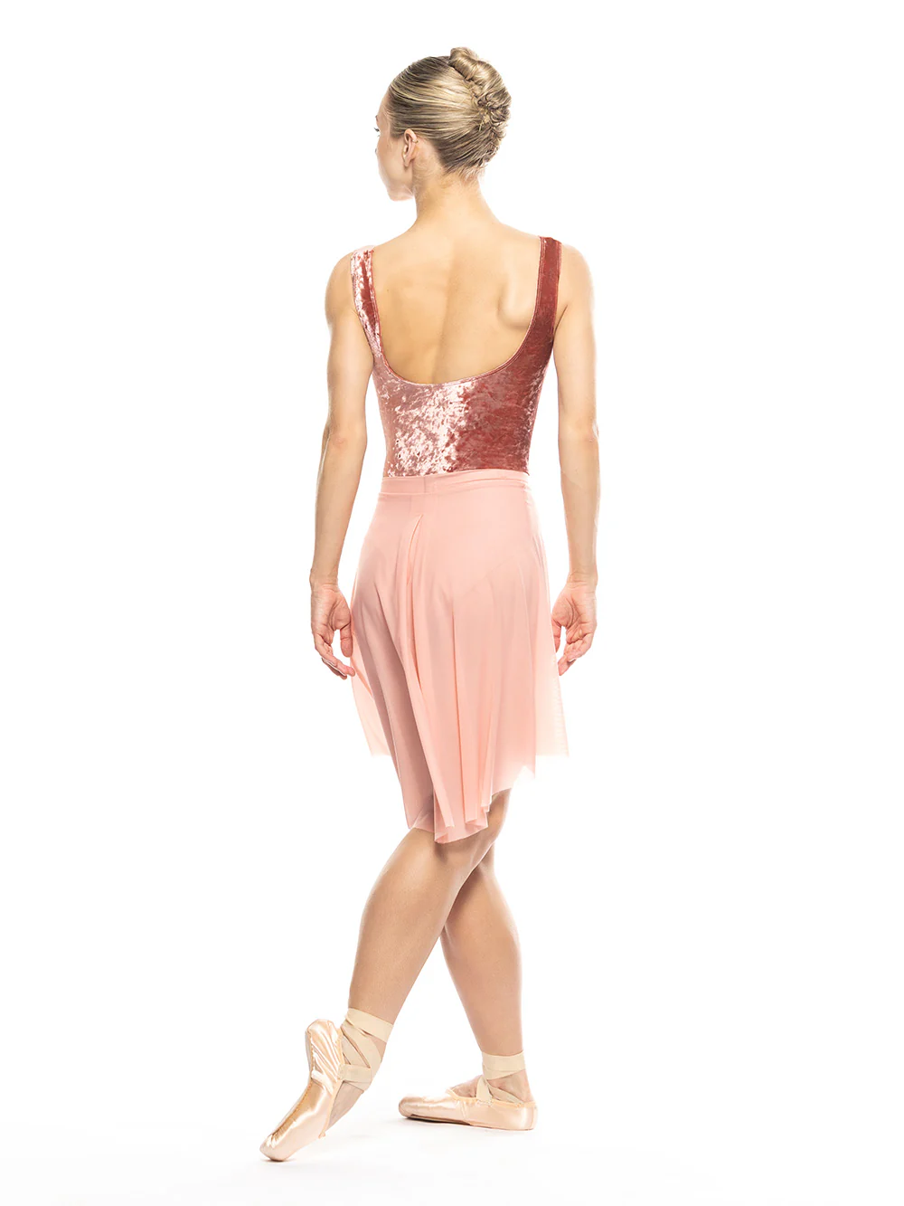 Back Tuck Skirt Rosewater Mesh Kids RTW - Image 5