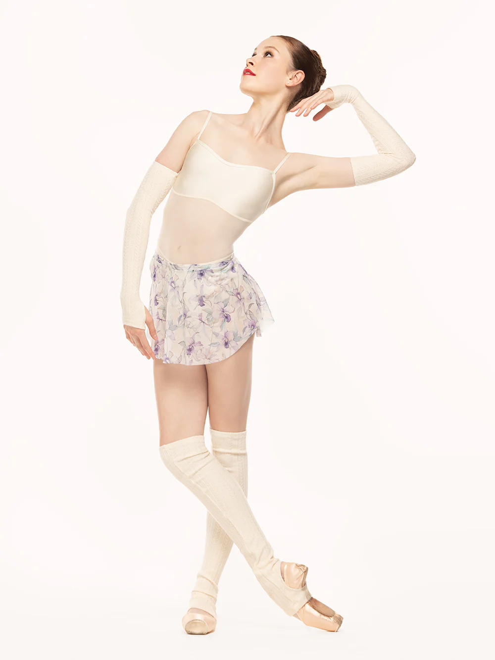 Calla Skirt Wild Orchid Mesh Kids RTW - Image 5