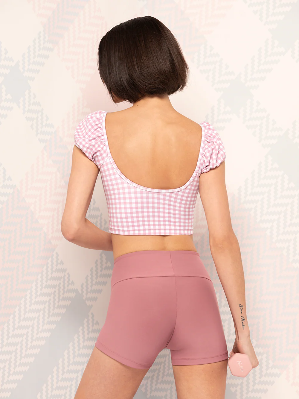 Cassie Longline Custom Crop Top - Image 4