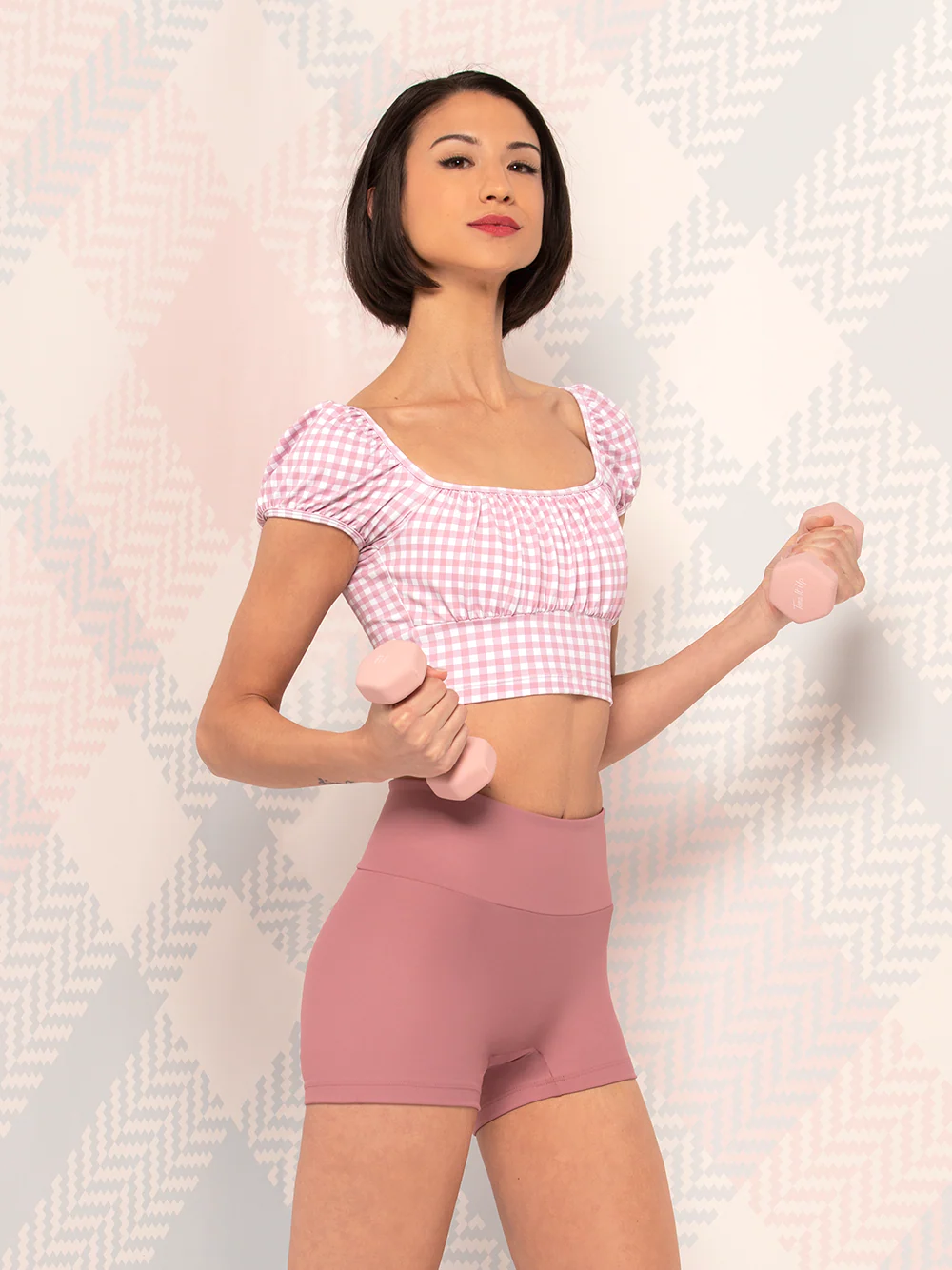 Cassie Longline Custom Kids Crop Top - Image 3