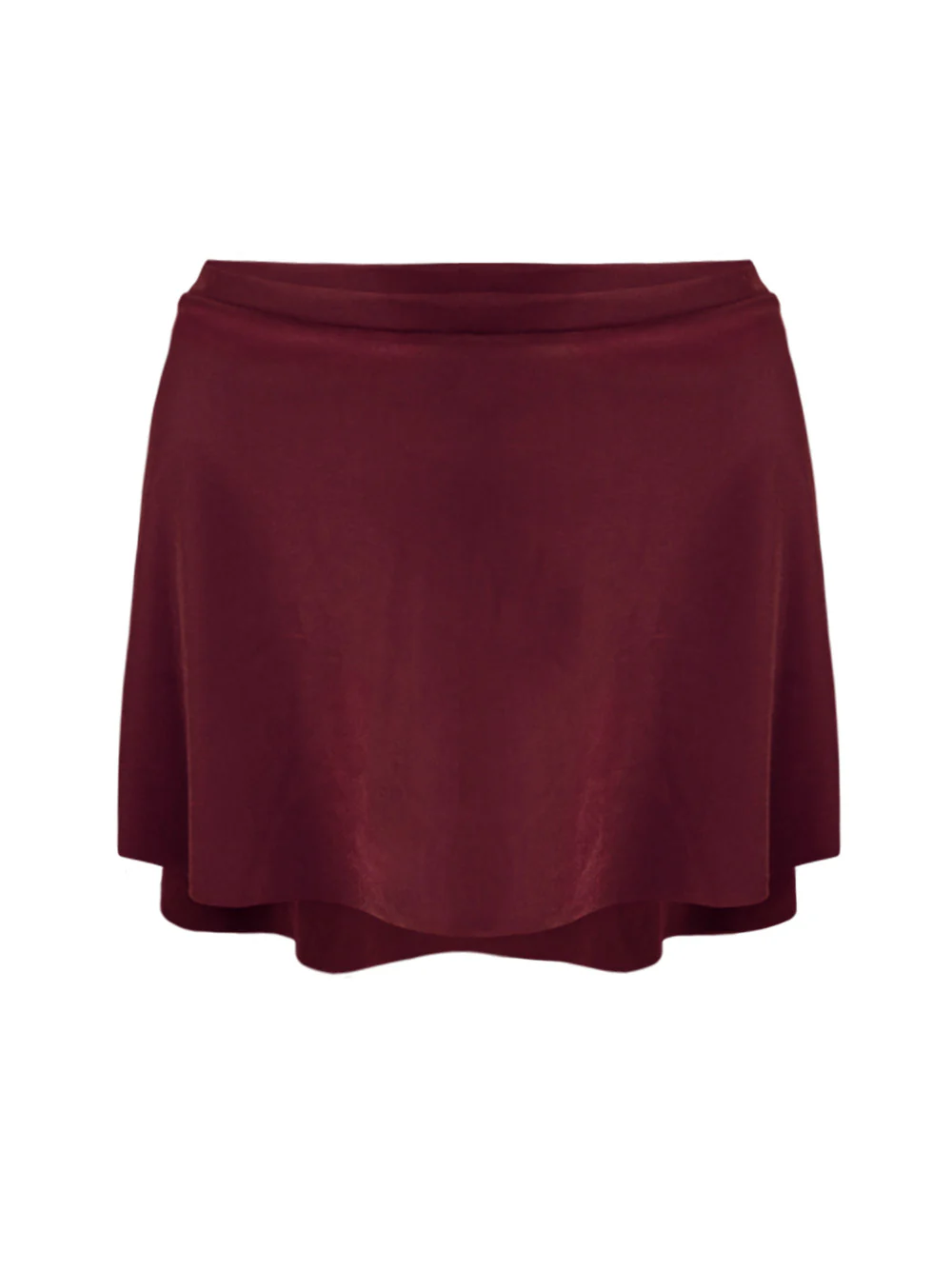 CBA Level 5 Velvet Tulip Skirt Wine