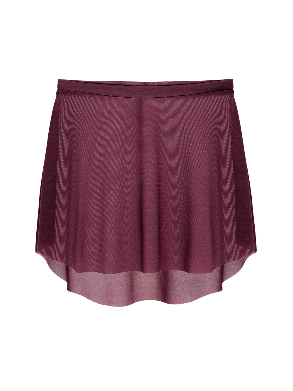 CBA Level 7 Tulip Mesh Skirt Sangria