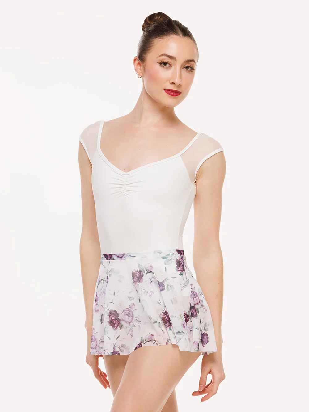 Celine Short Sleeve White Leotard Kids RTW - Image 6