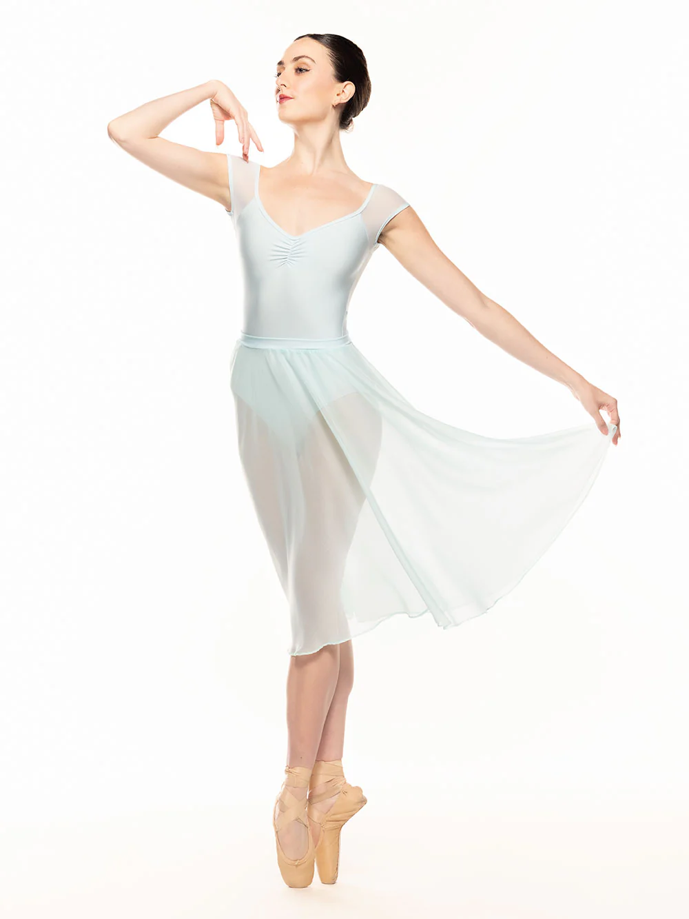 Celine Custom Leotard with Back Panel - Image 5