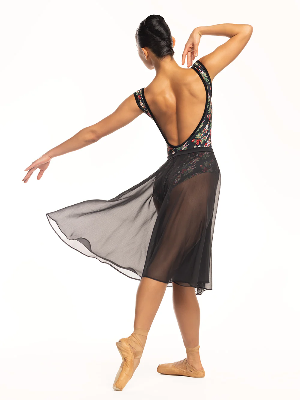 Chiffon Rehearsal Skirt Black Kids RTW - Image 9