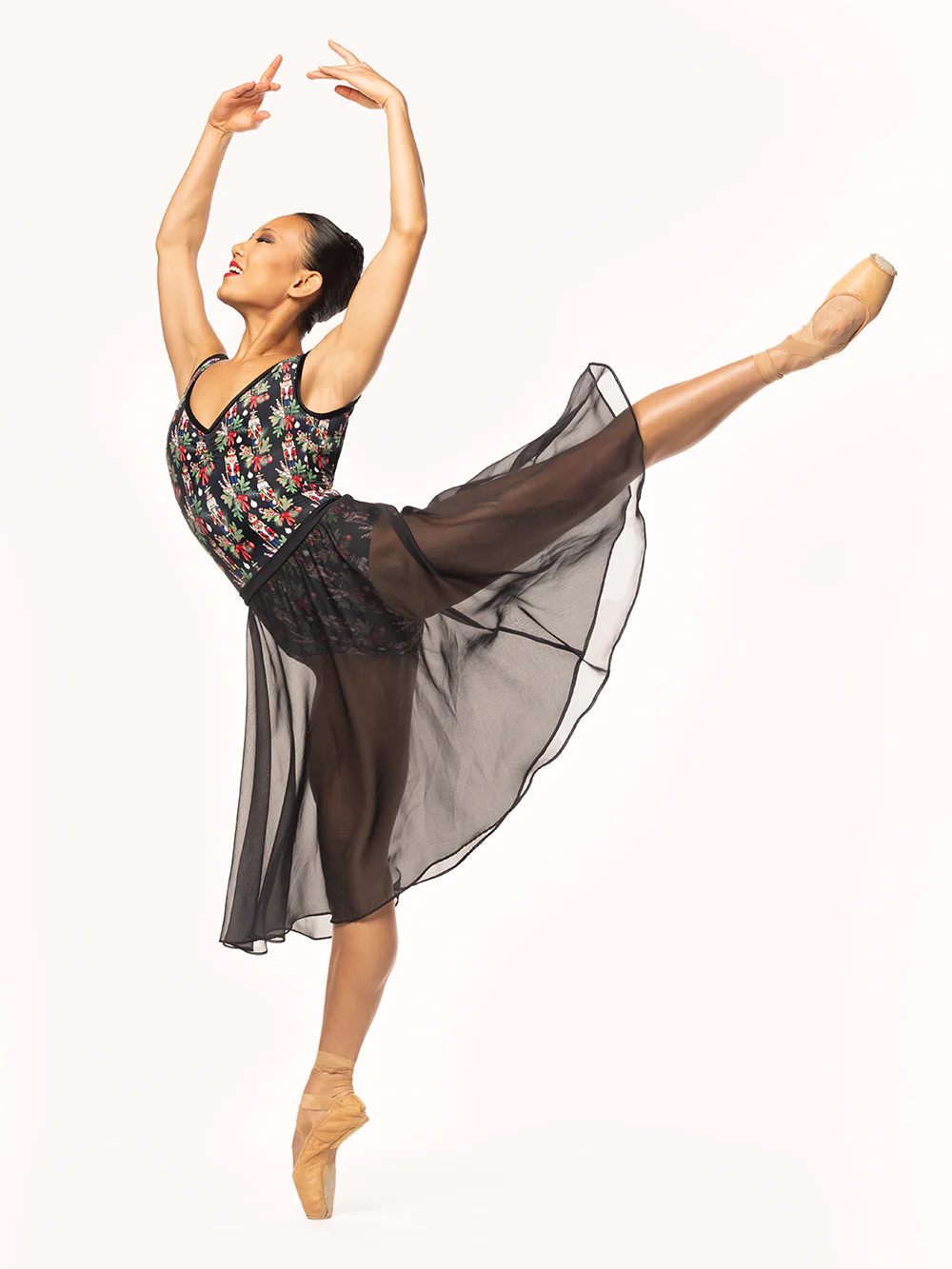 Chiffon Rehearsal Skirt Black RTW - Image 8