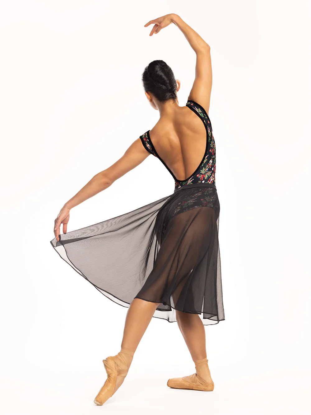 Chiffon Rehearsal Skirt Black RTW - Image 9