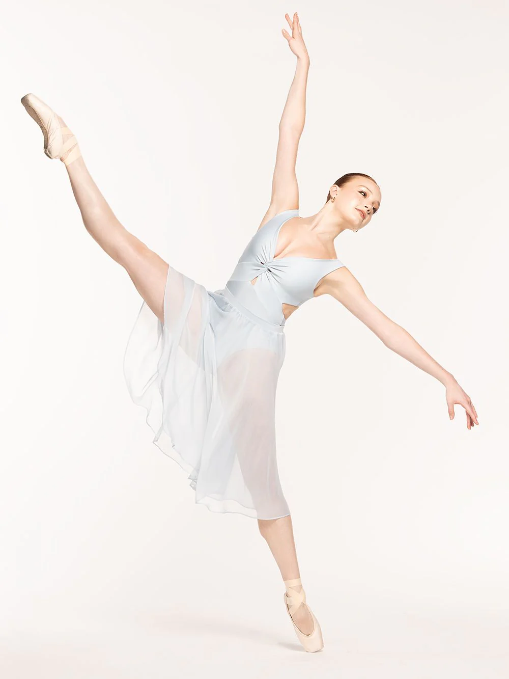 Chiffon Rehearsal Skirt Frost RTW - Image 7
