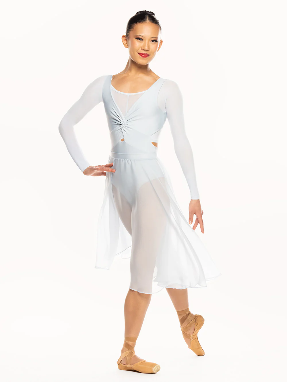 Chiffon Rehearsal Skirt Frost RTW - Image 8