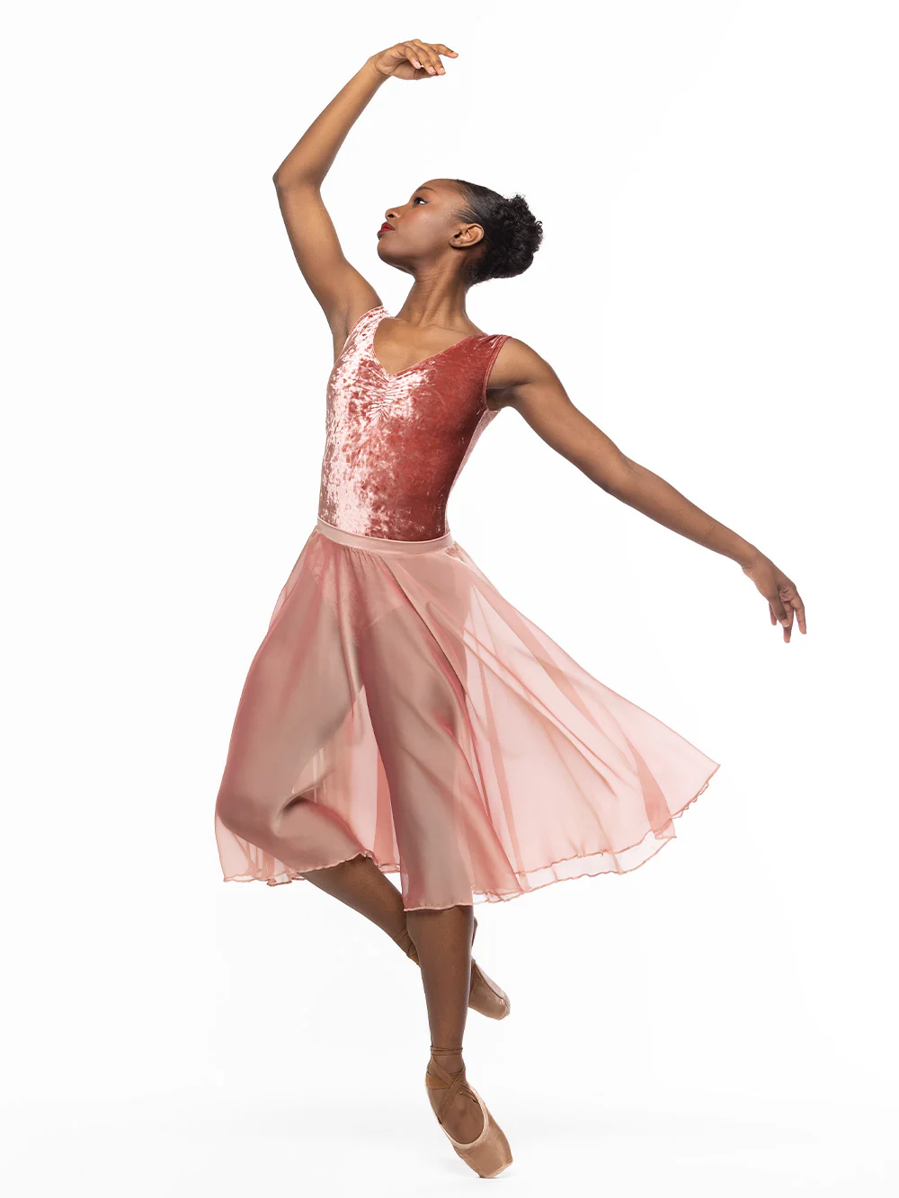 Chiffon Rehearsal Skirt Sandstone RTW - Image 3