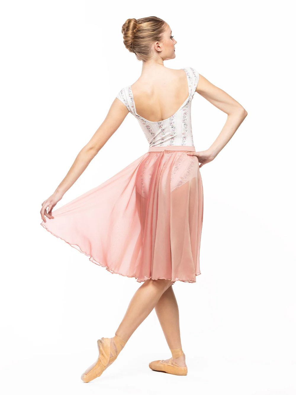 Chiffon Rehearsal Skirt Sandstone RTW - Image 6