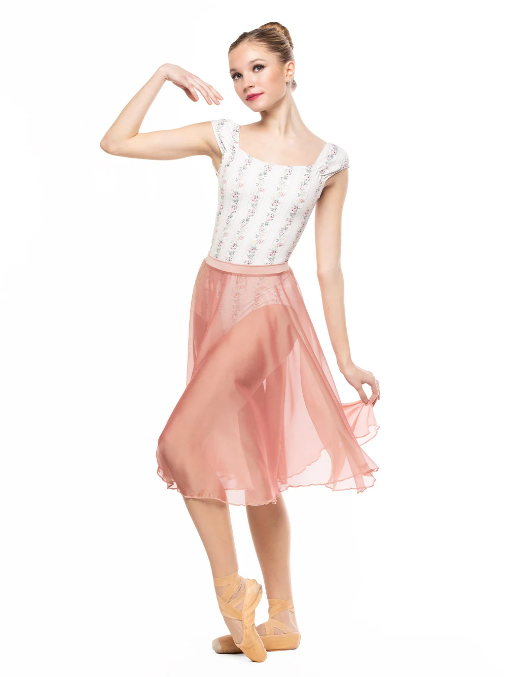 Chiffon Rehearsal Skirt Sandstone RTW - Image 7