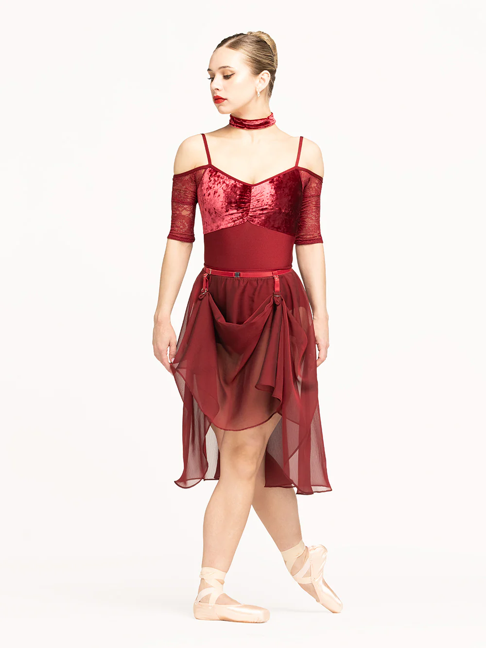 Choker Vampire Crushed Velvet RTW - Image 6