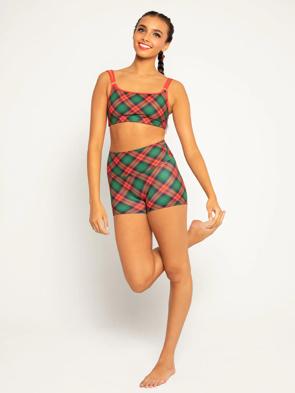 Claire Shorts 3" Tis The Season RTW - Image 4