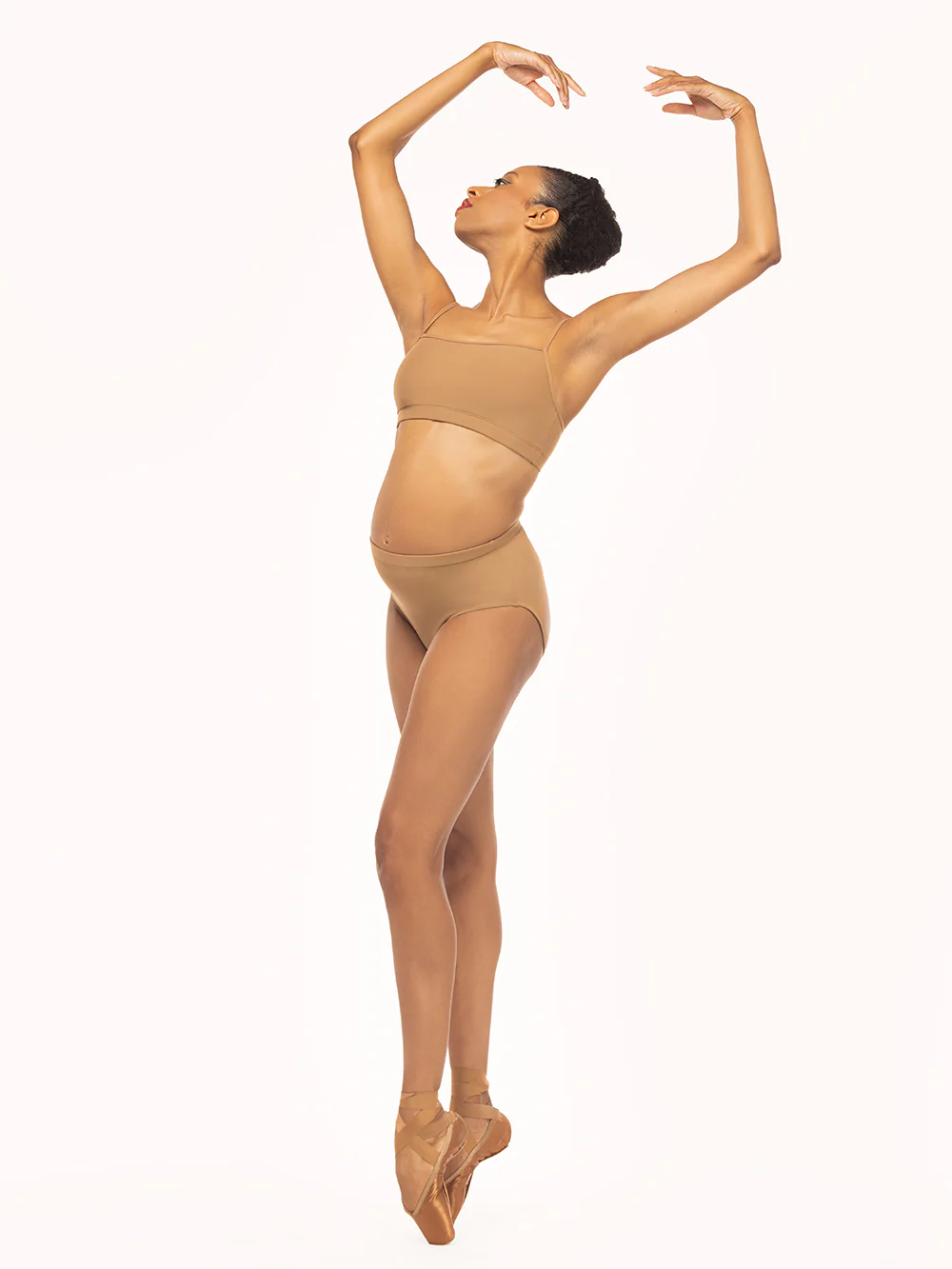 Dana High-Rise Briefs Caramel Kids RTW - Image 2