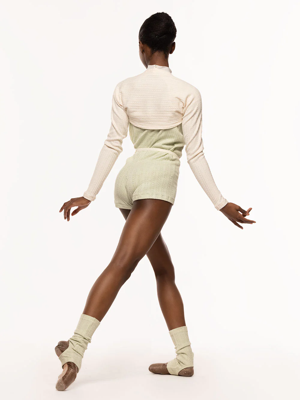 Deven Biketard Knit Honeydew Kids RTW - Image 4