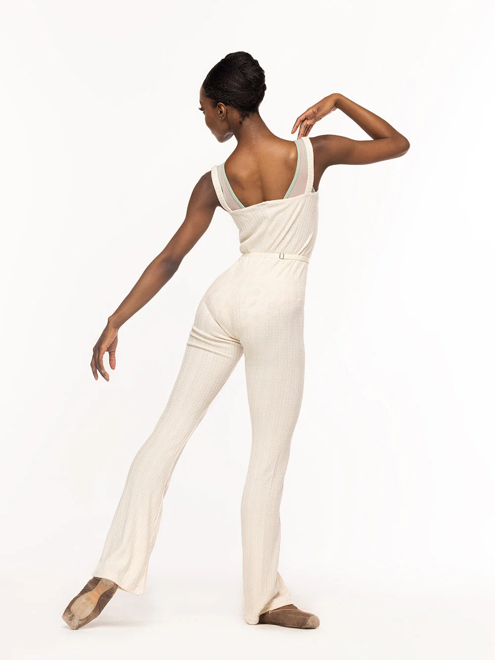 Deven Unitard Knit Cream Kids RTW - Image 4