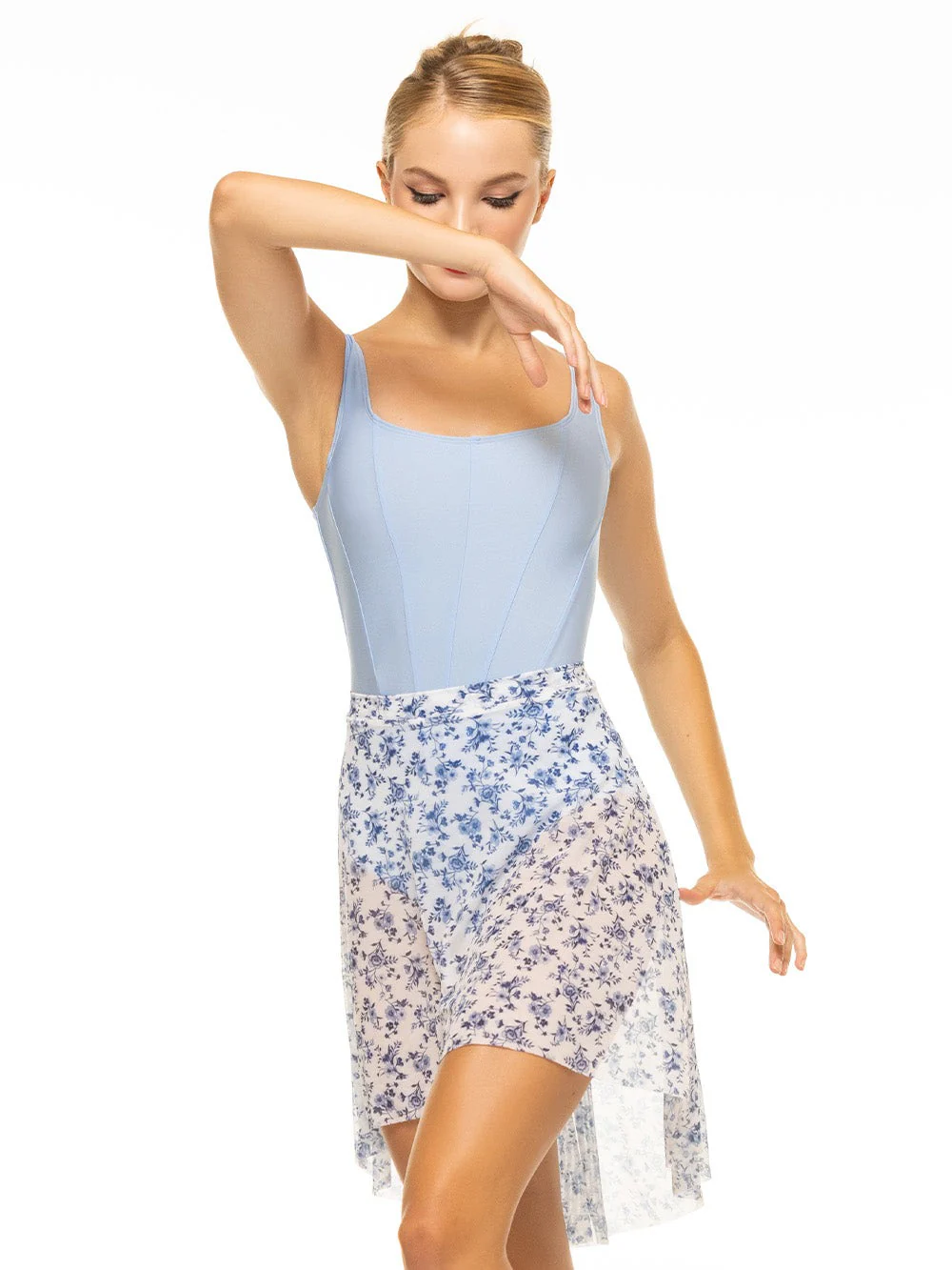 Diana Leotard Hydrangea RTW - Image 3
