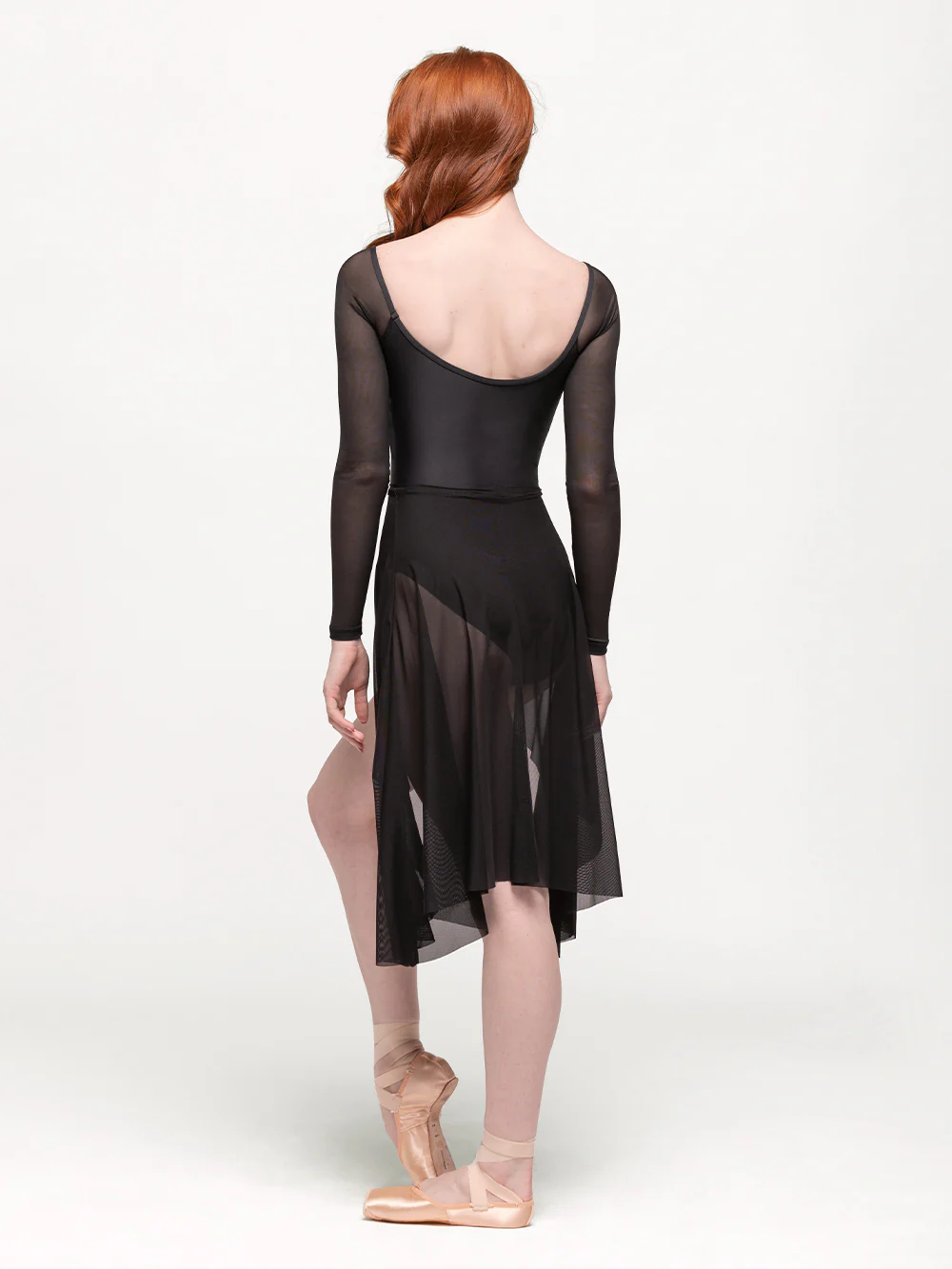 Dragonfly Short Skirt Kids Black Mesh RTW - Image 2