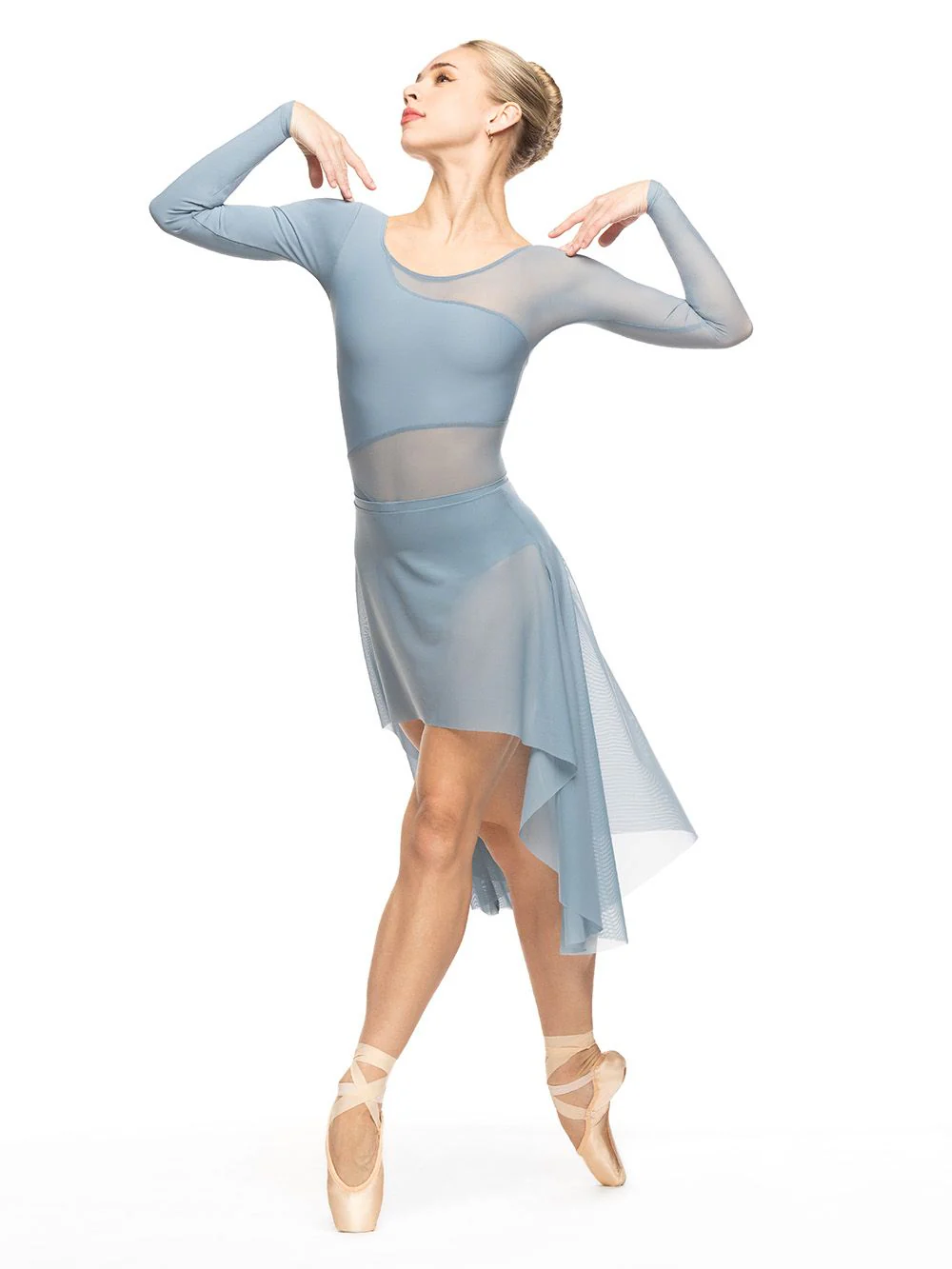 Dragonfly Short Skirt Light Jean Mesh RTW - Image 5