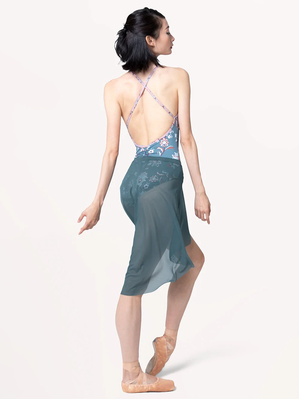 Dramatic High-Low Skirt Kids Lagoon Mesh RTW - Image 5