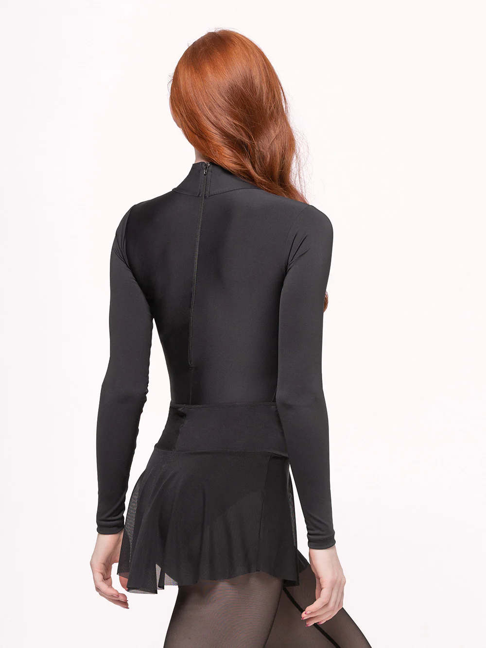 Drop Waist Skirt Black Mesh RTW - Image 2