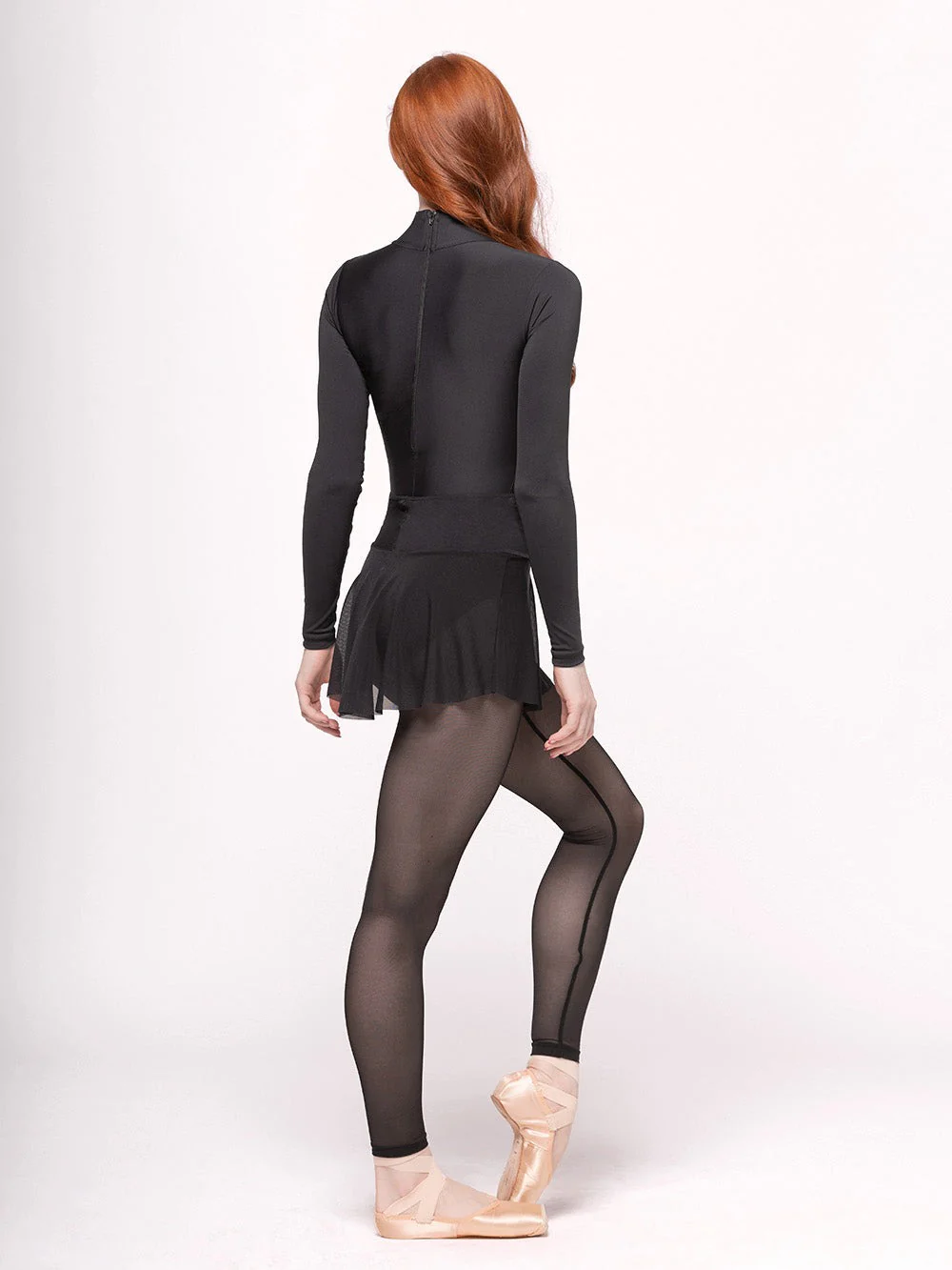 Drop Waist Skirt Black Mesh RTW - Image 4