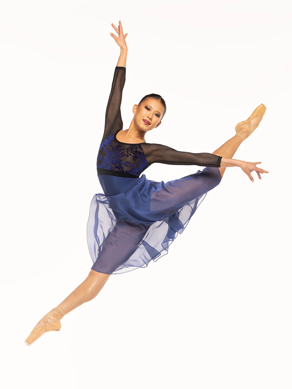 Ella Leotard Baroque Sapphire Kids RTW - Image 5