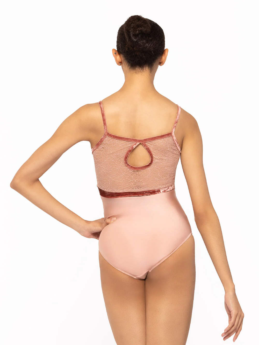 Ella Leotard Rosewater Lace Kids RTW - Image 2