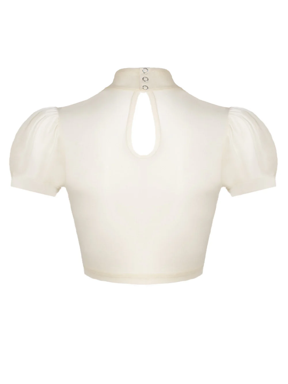 Evelyn Crop Top Cream Mesh Kids RTW - Image 6
