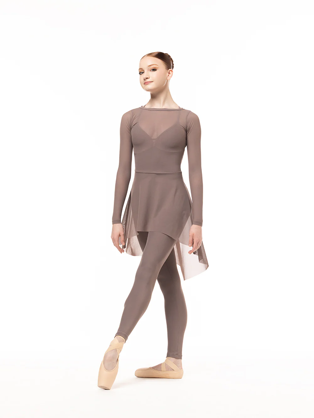 Everyday Dress Dramatic High-Low Truffle Mesh Kids RTW - Image 3