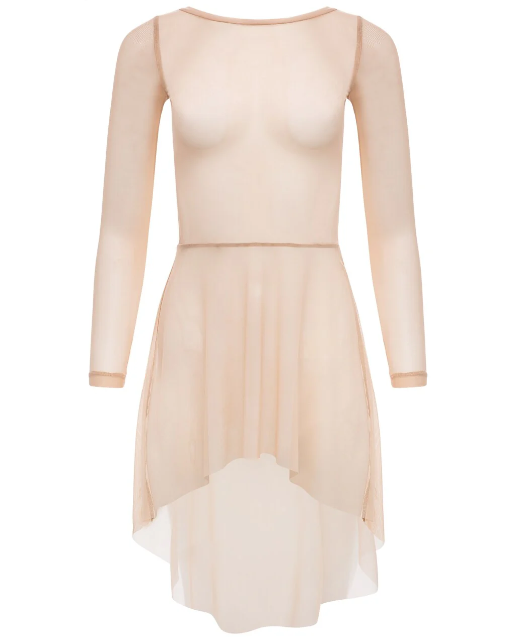 Everyday Custom Dress with Dramatic High-Low Skirt