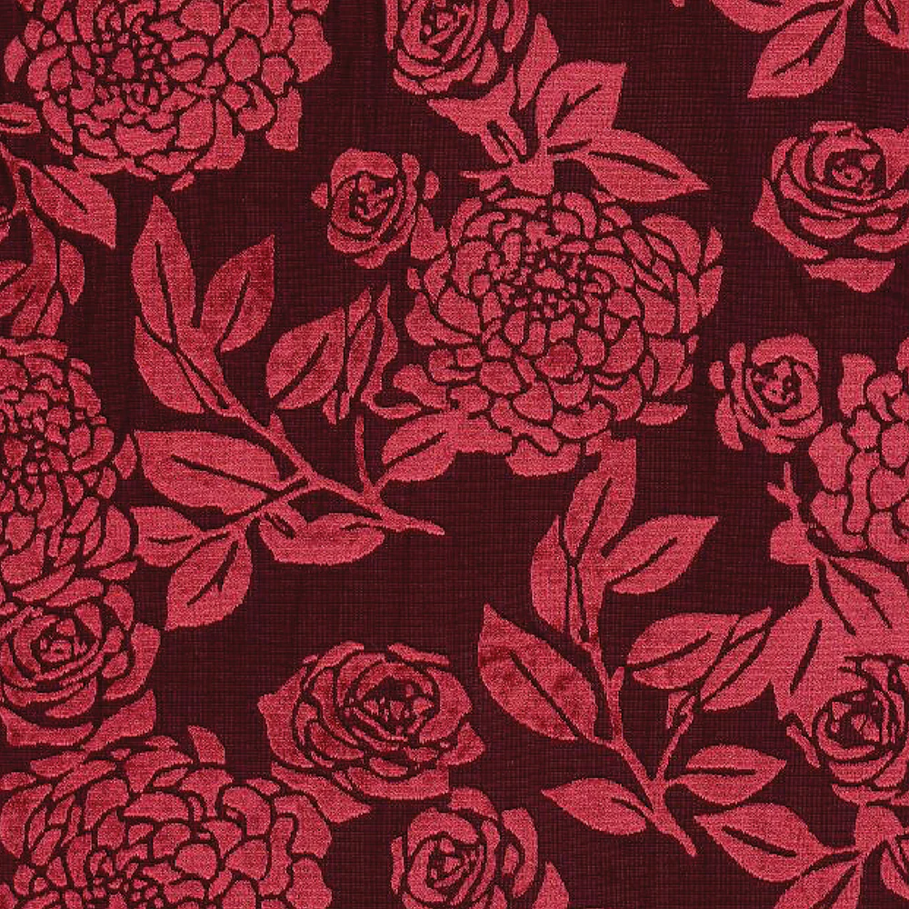 Fabiola Leotard Garnet Burnout Velvet RTW - Image 7