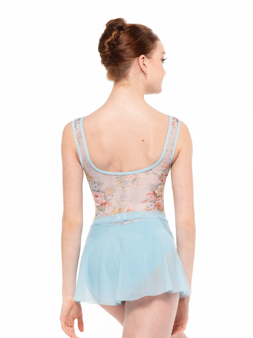 Flare Skirt Blue Star Mesh Kids RTW - Image 2